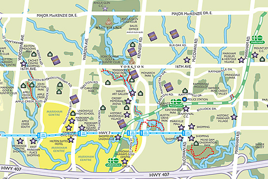 Angus Glen Map Markham Real Estate Blog