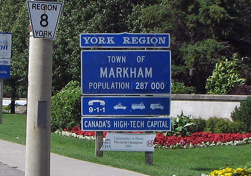 Town of Markham Sign Markham Real Estate Blog